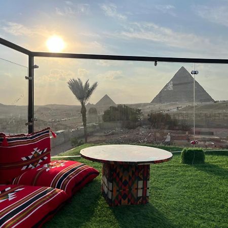 Kemet Pyramids Room View Kairó Kültér fotó
