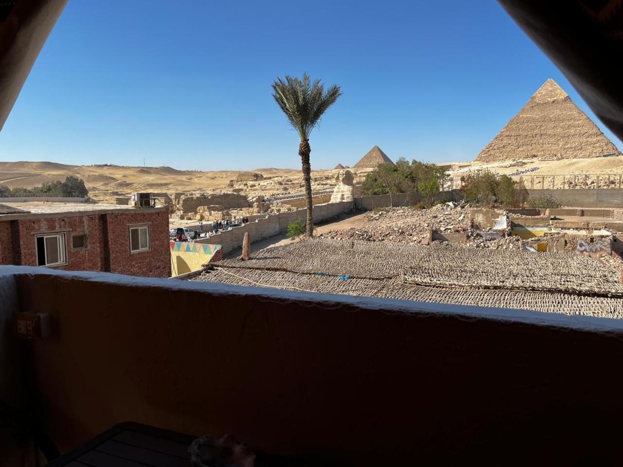 Kemet Pyramids Room View Kairó Kültér fotó