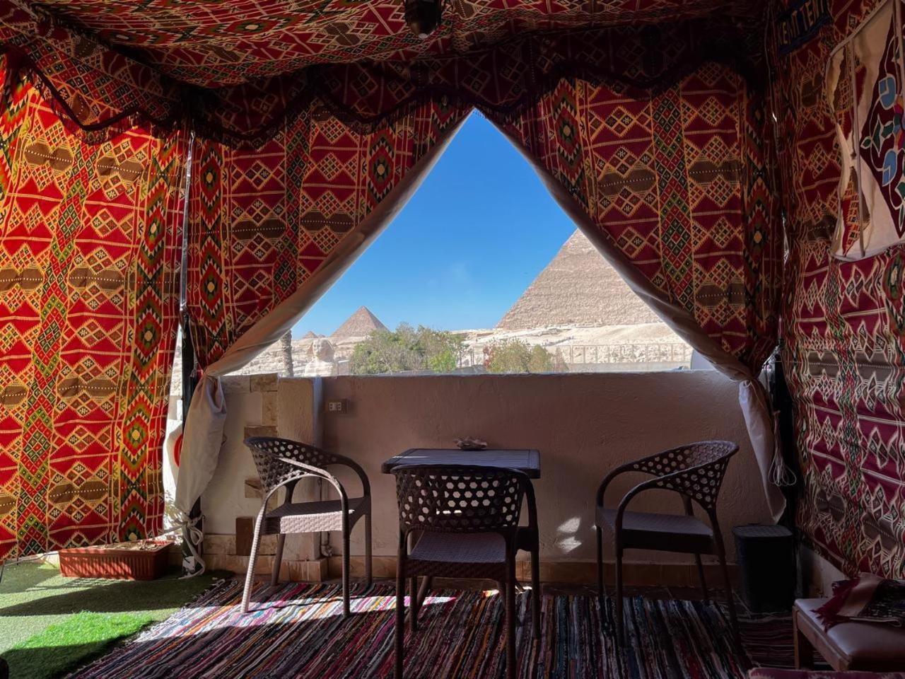 Kemet Pyramids Room View Kairó Kültér fotó